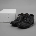 希少 GUIDI グイディ / Horse Cordovan Dress Shose コードバン ドレス シューズ / size 41 (25.5cm) BLACK 352038-ymu