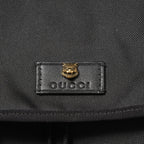 GUCCI グッチ / 2016-17 シュリーライン テクノキャンバス キャットヘッド バックパック / バッグ / 450982 / BLACK