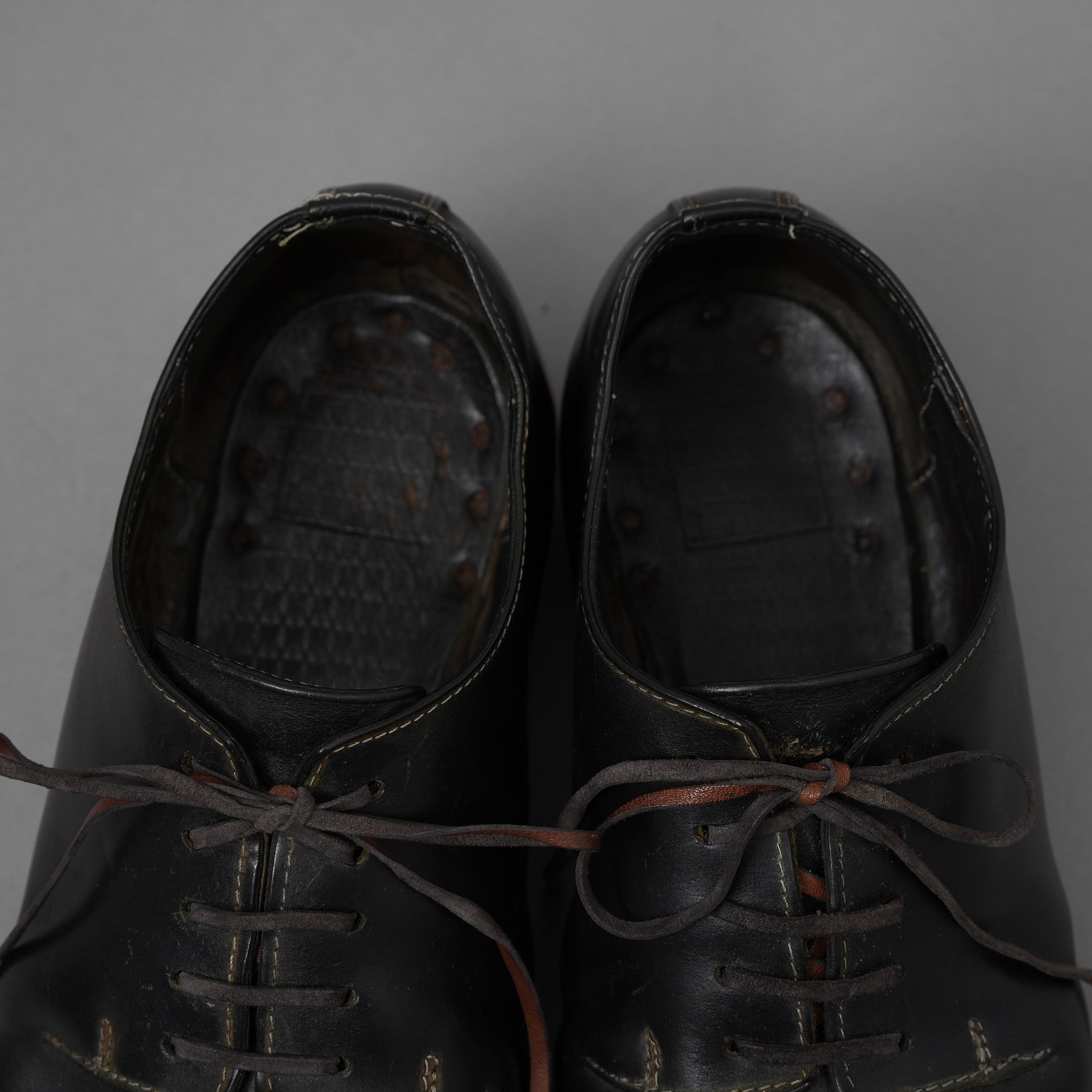希少 GUIDI グイディ / Horse Cordovan Dress Shose コードバン ドレス シューズ / size 41 (25.5cm) BLACK 352038-ymu