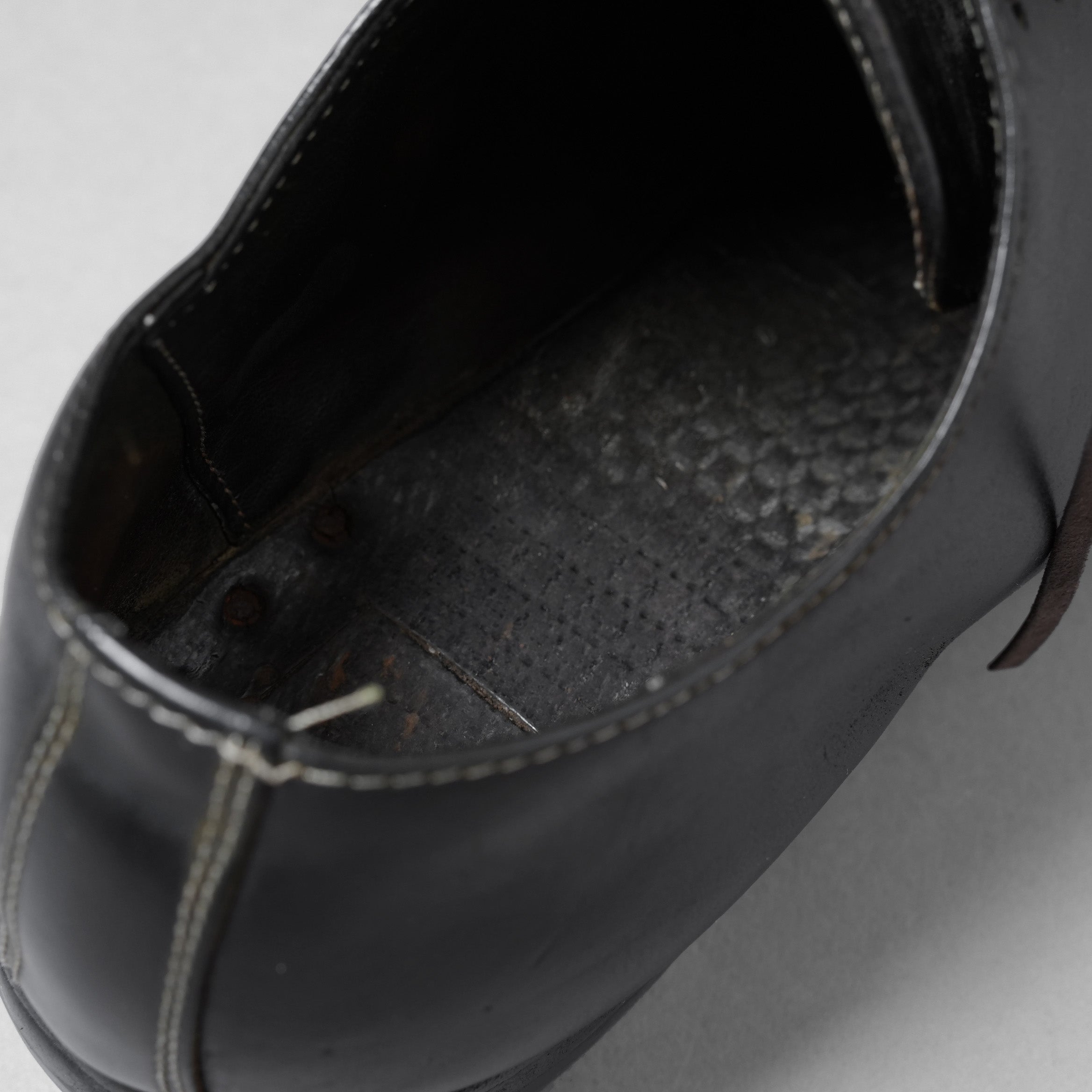 希少 GUIDI グイディ / Horse Cordovan Dress Shose コードバン ドレス シューズ / size 41 (25.5cm) BLACK 352038-ymu