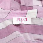 EMILIO PUCCI エミリオプッチ / 美品 18AW Irideプリント コットンブラウス 長袖シャツ/ size 40  (PINK) レディース