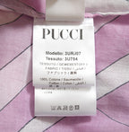 EMILIO PUCCI エミリオプッチ / 美品 18AW Irideプリント コットンブラウス 長袖シャツ/ size 40  (PINK) レディース