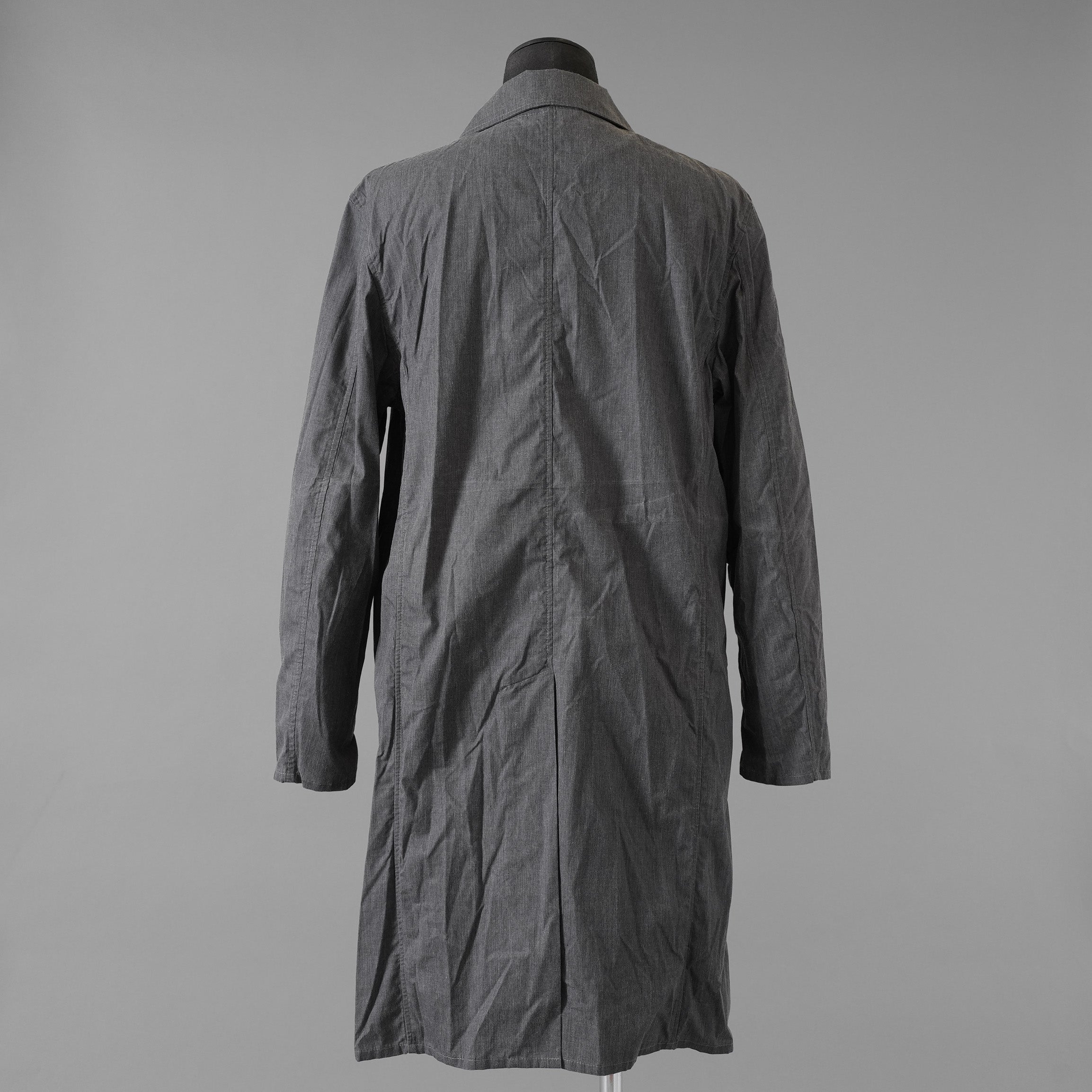 SAINTLAURENT サンローラン / ステンカラーコート 福助タグ / YL00A308 / size M (GRAY)