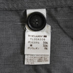 SAINTLAURENT サンローラン / ステンカラーコート 福助タグ / YL00A308 / size M (GRAY)