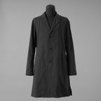 STRUM ストラム / 23SS タスラン加工ナイロンオックス ロングジャケット / STC159-02   / size L (BLACK)