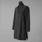 STRUM ストラム / 23SS タスラン加工ナイロンオックス ロングジャケット / STC159-02   / size L (BLACK)