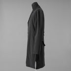 STRUM ストラム / 23SS タスラン加工ナイロンオックス ロングジャケット / STC159-02   / size L (BLACK)