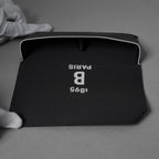 BERLUTI ベルルッティ / 美品 20SS TITANIUM オプティカル フレーム ウェリントン コンビネーションメガネ アクセサリー / BL50008U / BLACK 352036-izm