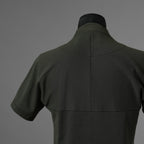 N/07 エヌゼロナナ / 美品 18AW Neck Follow Jersey Tops CORDURA® Fabric 半袖Tシャツ / size 46 (KHAKI) 352037-ymu