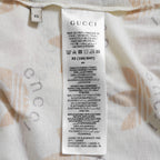 未使用 GUCCI x adidas / 22SS トレフォイルプリント 半袖Tシャツ/ 693539 / size XS (IVORY)