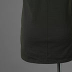 N/07 エヌゼロナナ / 美品 18AW Neck Follow Jersey Tops CORDURA® Fabric 半袖Tシャツ / size 46 (KHAKI) 352037-ymu