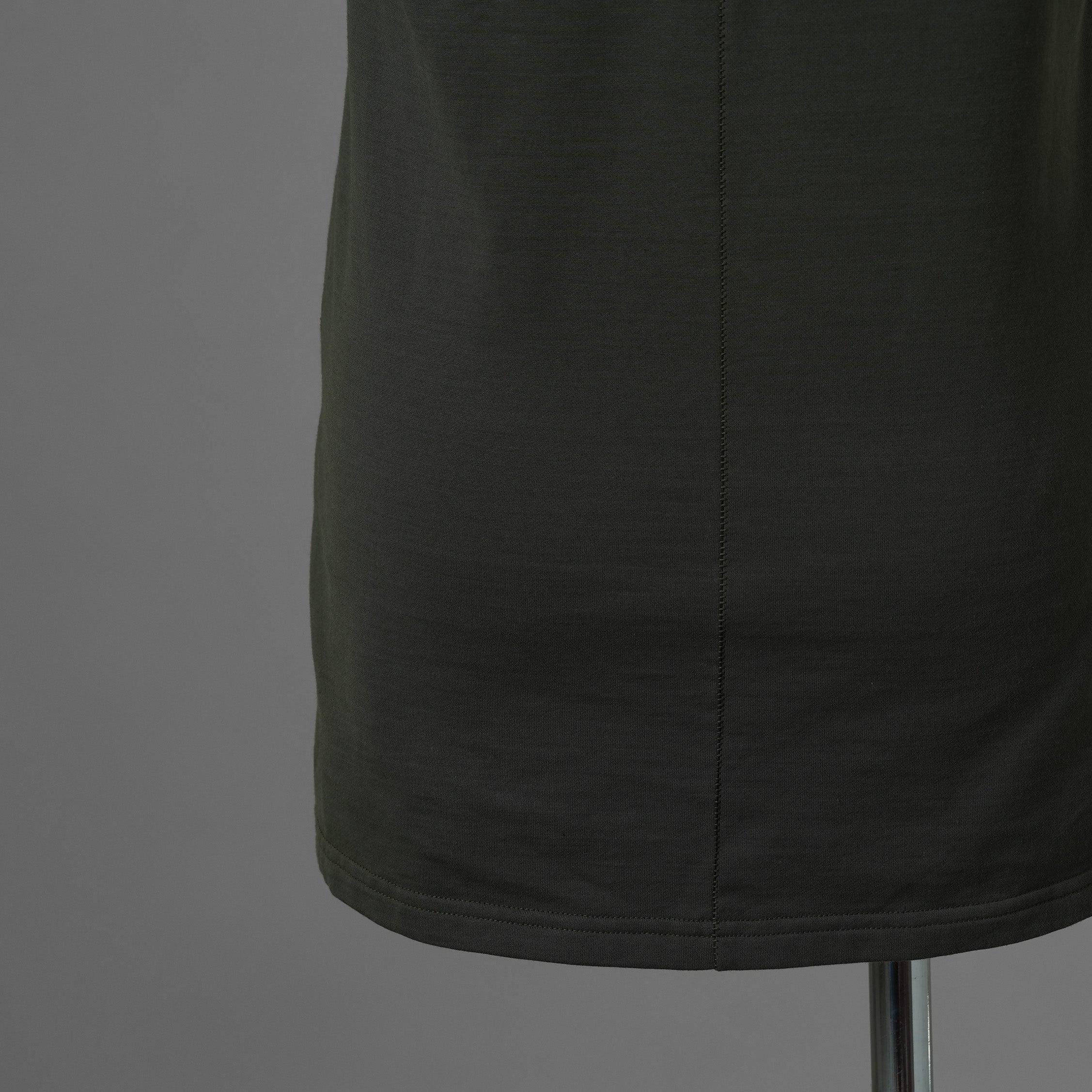 N/07 エヌゼロナナ / 美品 18AW Neck Follow Jersey Tops CORDURA® Fabric 半袖Tシャツ / size 46 (KHAKI) 352037-ymu