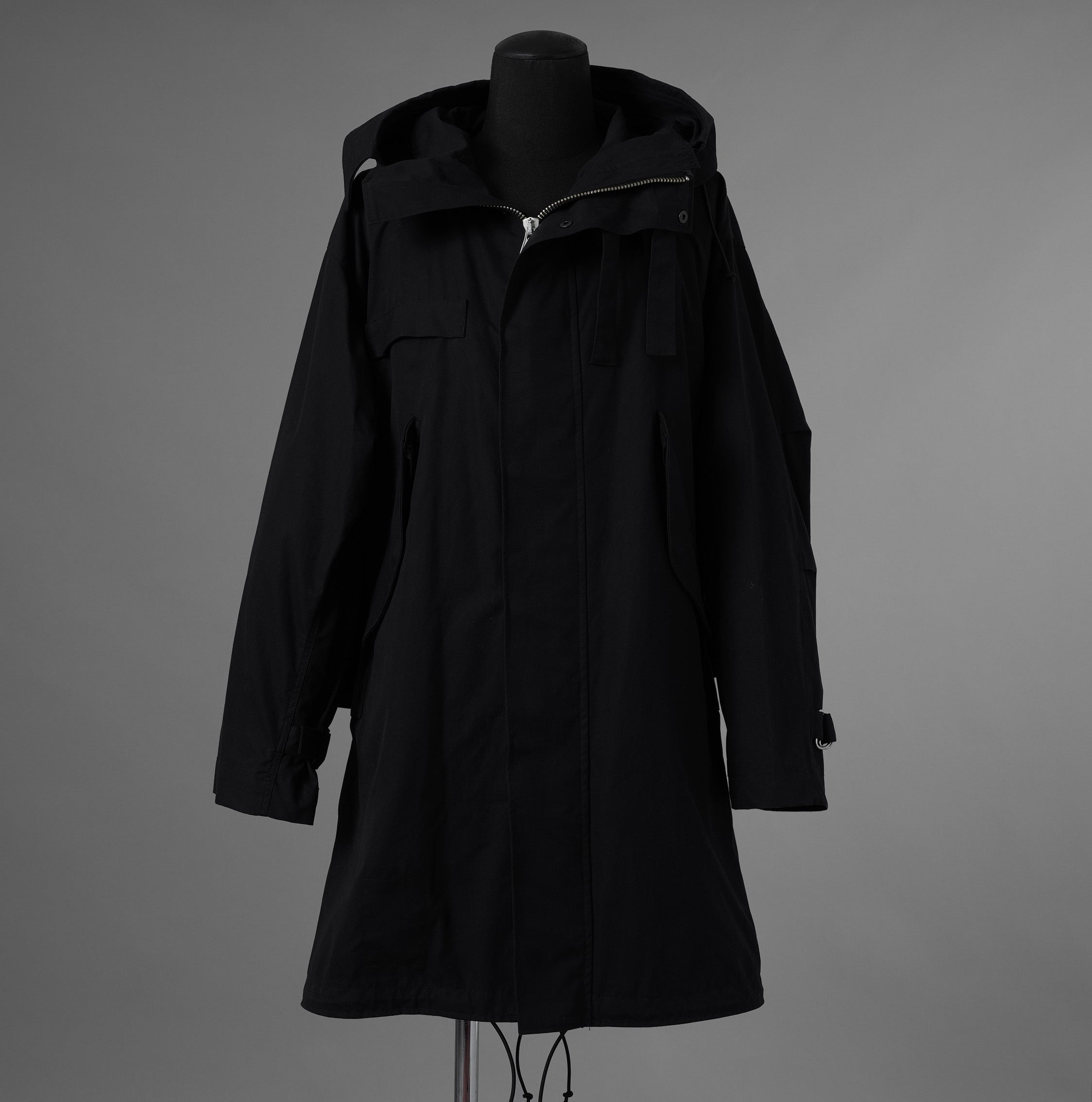 KLASICA クラシカ / 美品 20SS WATER FALL MODS COAT Ventile UK L24 モッズコート アウター / size 3 (BLACK) 352039-in-ue