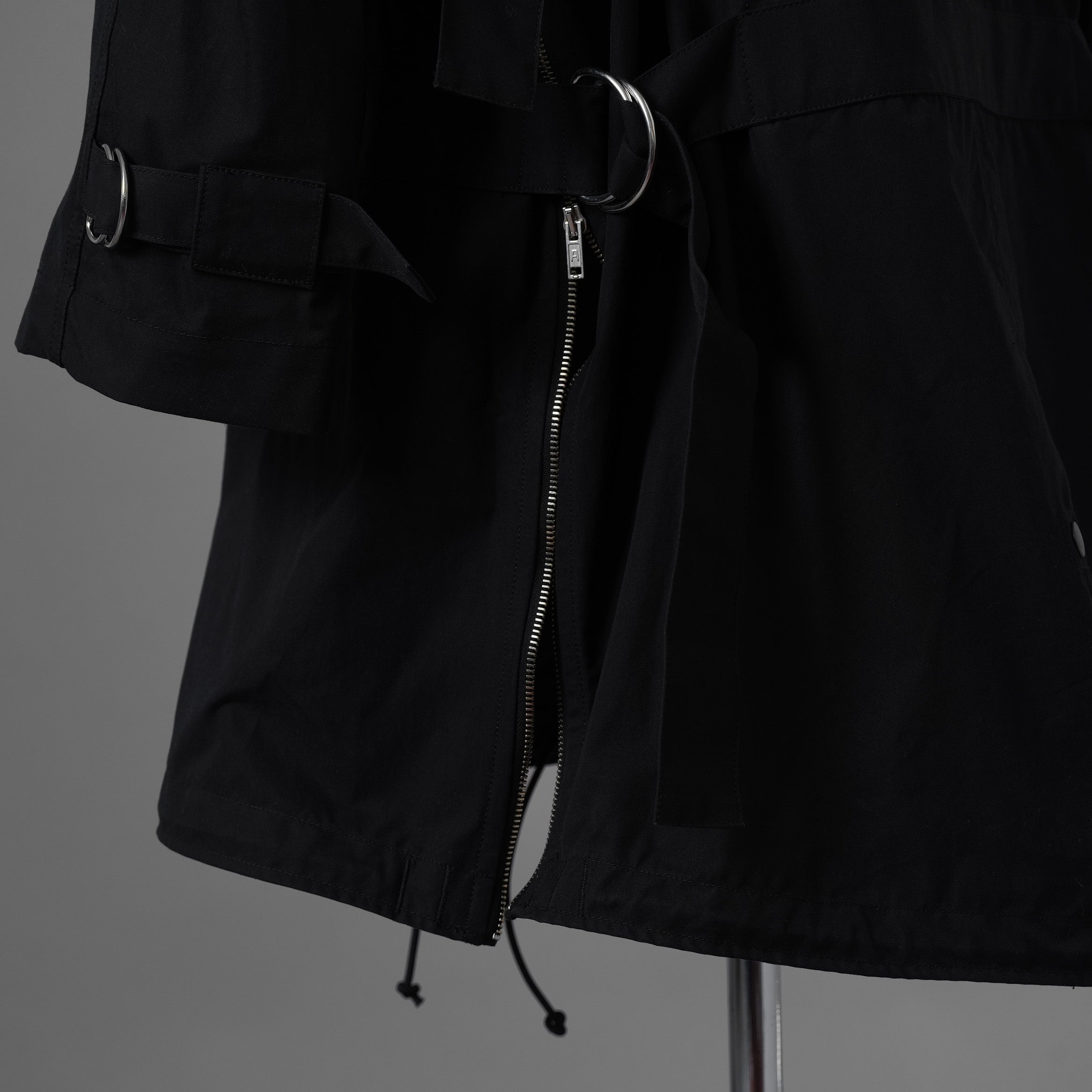 KLASICA クラシカ / 美品 20SS WATER FALL MODS COAT Ventile UK L24 モッズコート アウター / size 3 (BLACK) 352039-in-ue