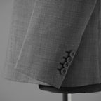 DIOR ディオール / 美品 22AW プリンセス オブ ウェールズ ジャケット / CDブローチ付 / 113C278A5726 / size 46 (GRAY)