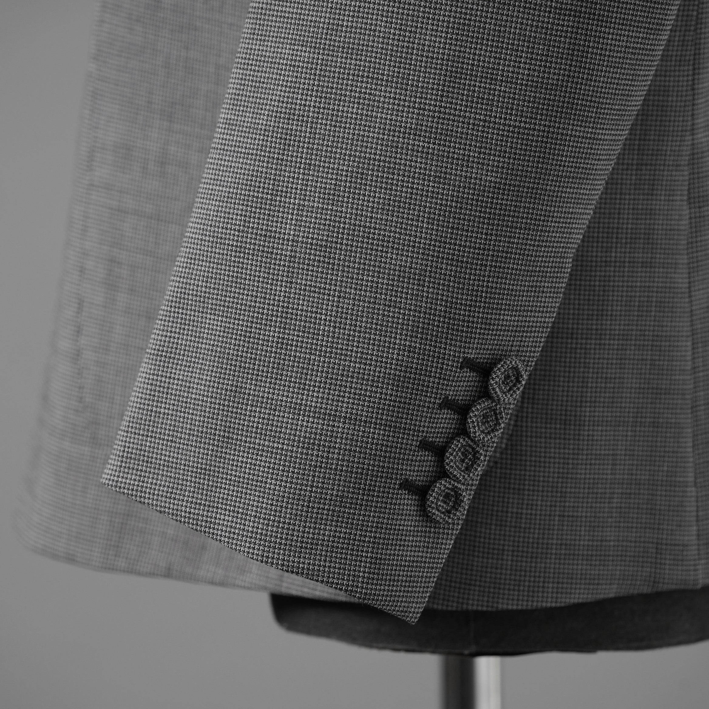 DIOR ディオール / 美品 22AW プリンセス オブ ウェールズ ジャケット / CDブローチ付 / 113C278A5726 / size 46 (GRAY)