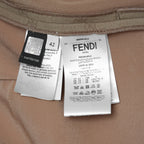 FENDI フェンディ / 21AW カリグラフィ ウール＆カシミヤ混 ショート パンツ / FR6336 AHL4 / size 42 (BEIGE) 352040-izm