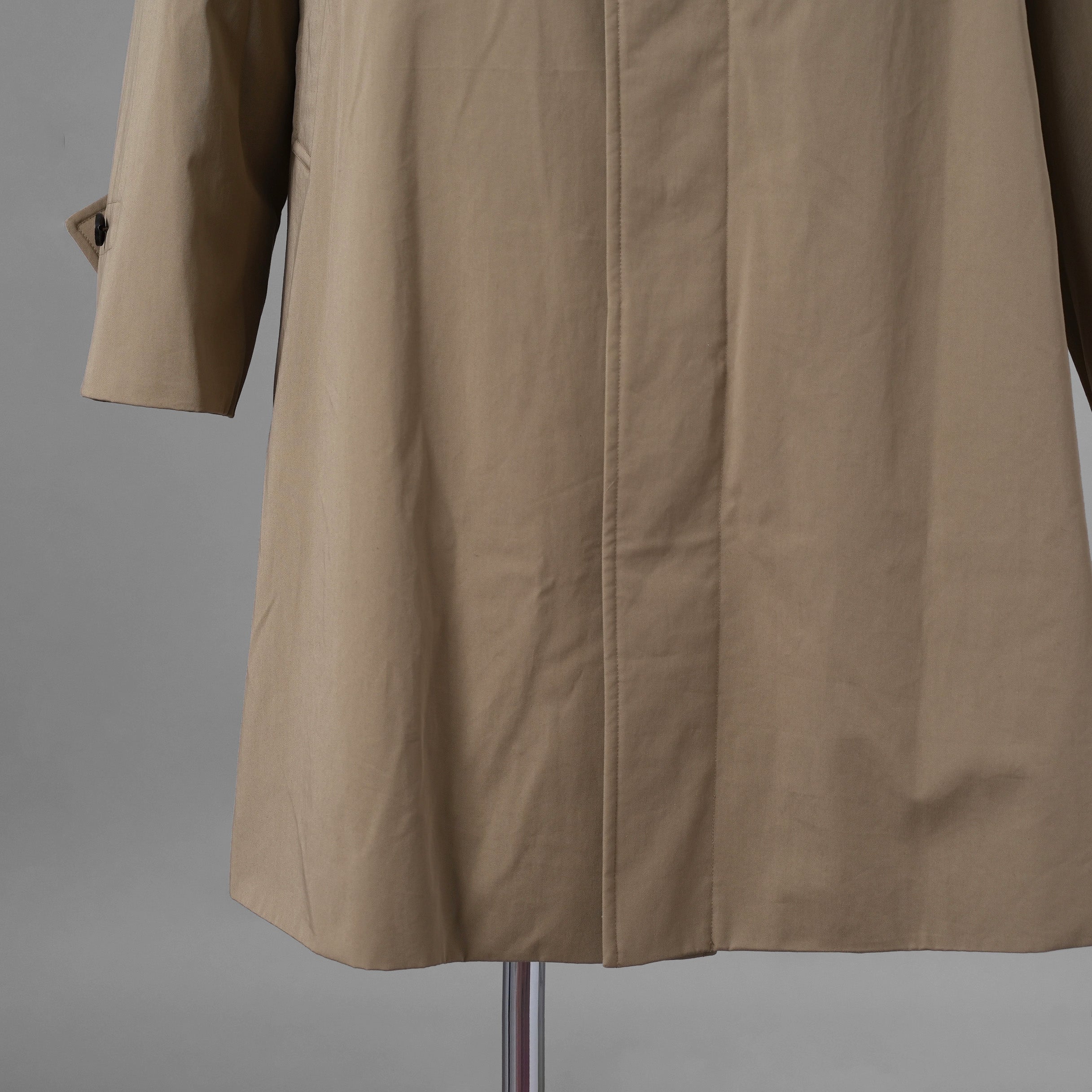 LANVIN COLLECTION ランバン コレクション  / 美品 24AW JACQUES COAT ( COTTON BALMACAAN COAT ) ステンカラー コート/ LA-44001*-72895 / size 48 (BEIGE) 352043-in-ue