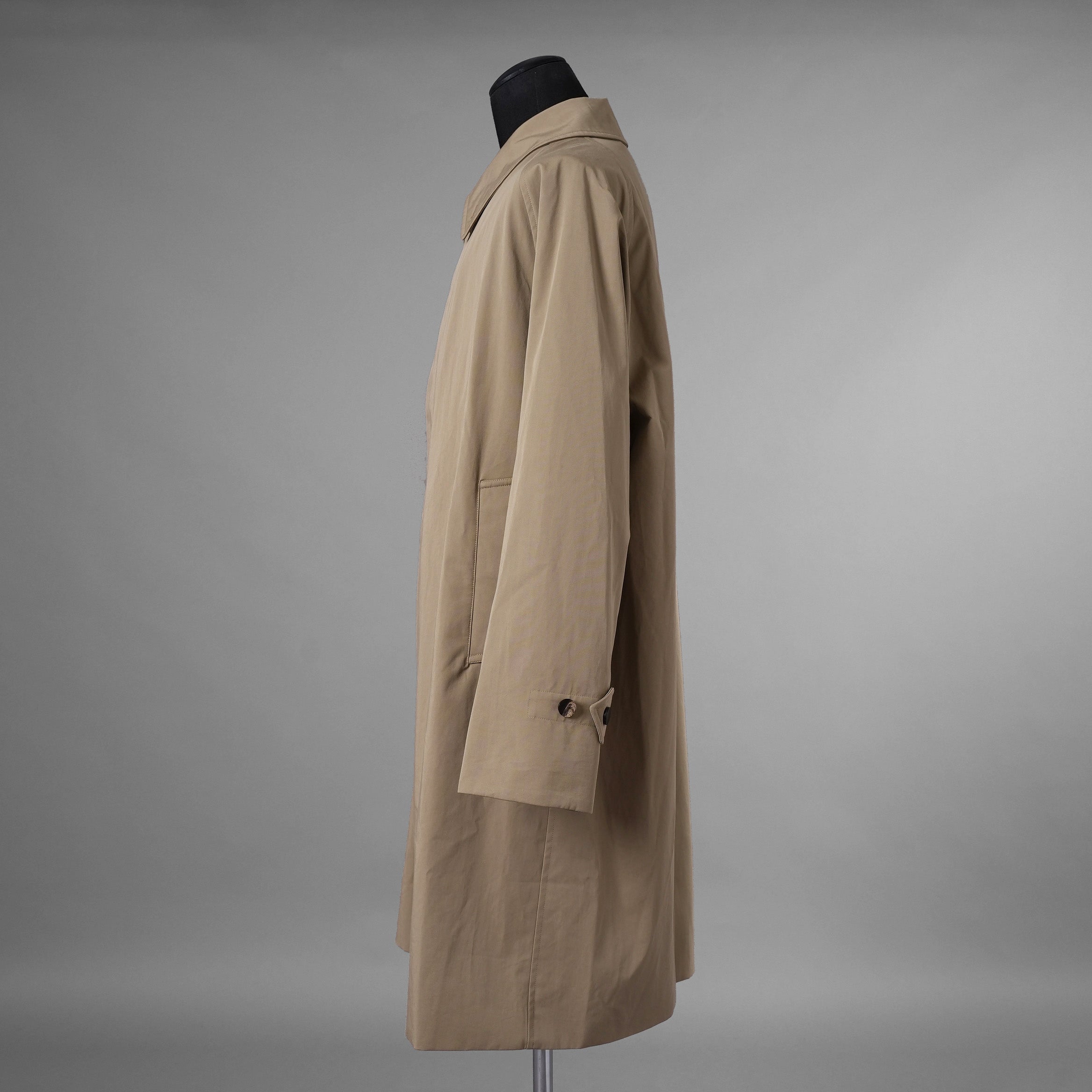 LANVIN COLLECTION ランバン コレクション  / 美品 24AW JACQUES COAT ( COTTON BALMACAAN COAT ) ステンカラー コート/ LA-44001*-72895 / size 48 (BEIGE) 352043-in-ue