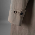 LANVIN COLLECTION ランバン コレクション  / 美品 24AW JACQUES COAT ( COTTON BALMACAAN COAT ) ステンカラー コート/ LA-44001*-72895 / size 48 (BEIGE) 352043-in-ue