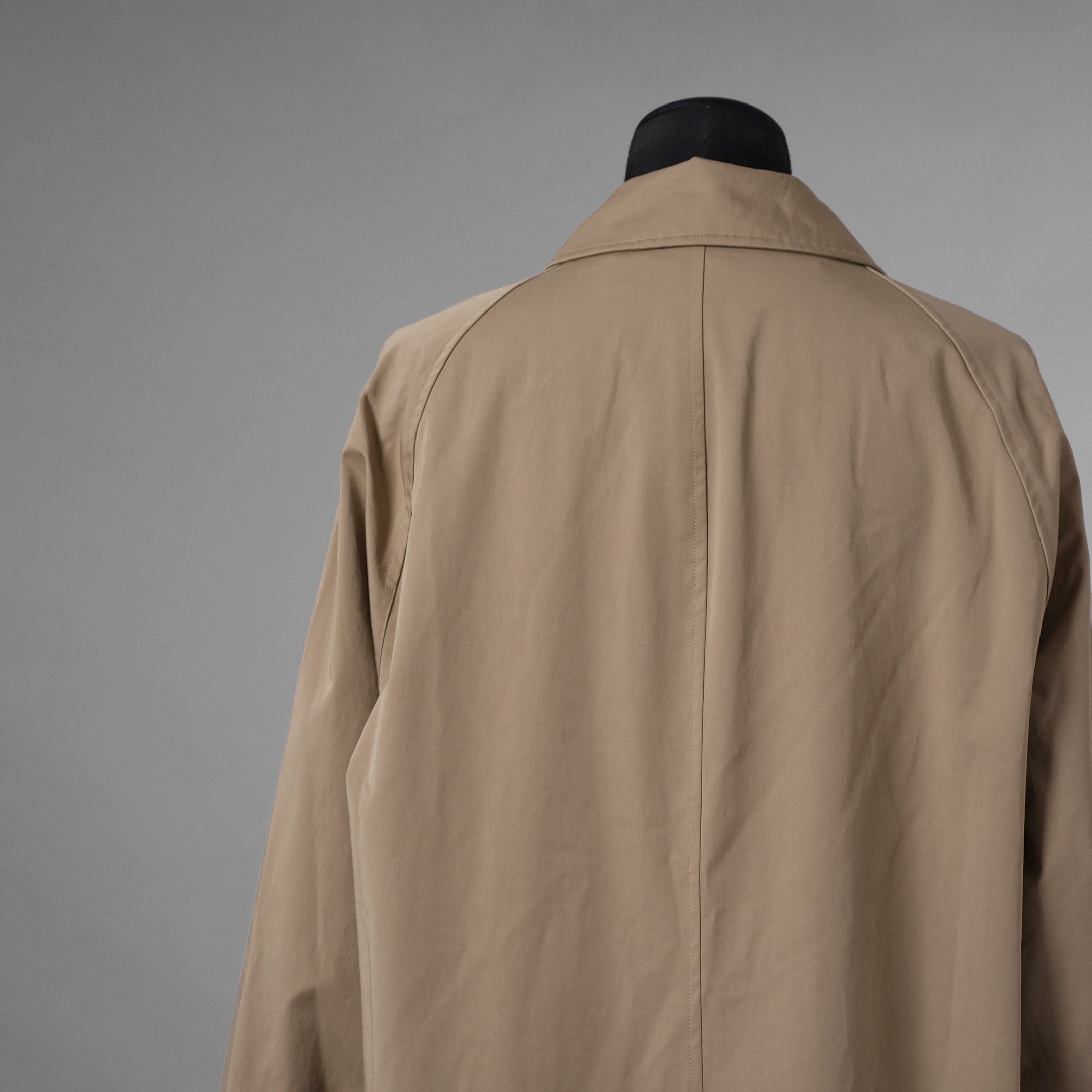 LANVIN COLLECTION ランバン コレクション  / 美品 24AW JACQUES COAT ( COTTON BALMACAAN COAT ) ステンカラー コート/ LA-44001*-72895 / size 48 (BEIGE) 352043-in-ue