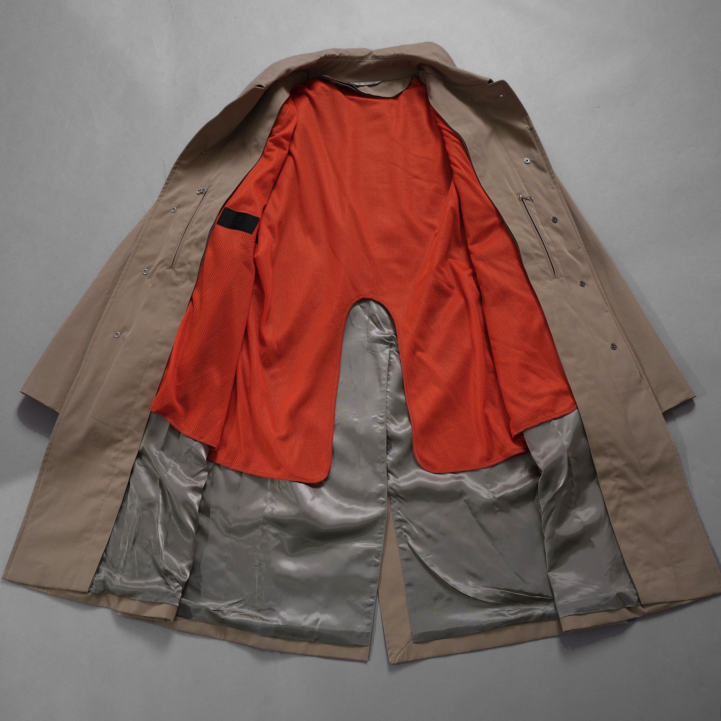 LANVIN COLLECTION ランバン コレクション  / 美品 24AW JACQUES COAT ( COTTON BALMACAAN COAT ) ステンカラー コート/ LA-44001*-72895 / size 48 (BEIGE) 352043-in-ue