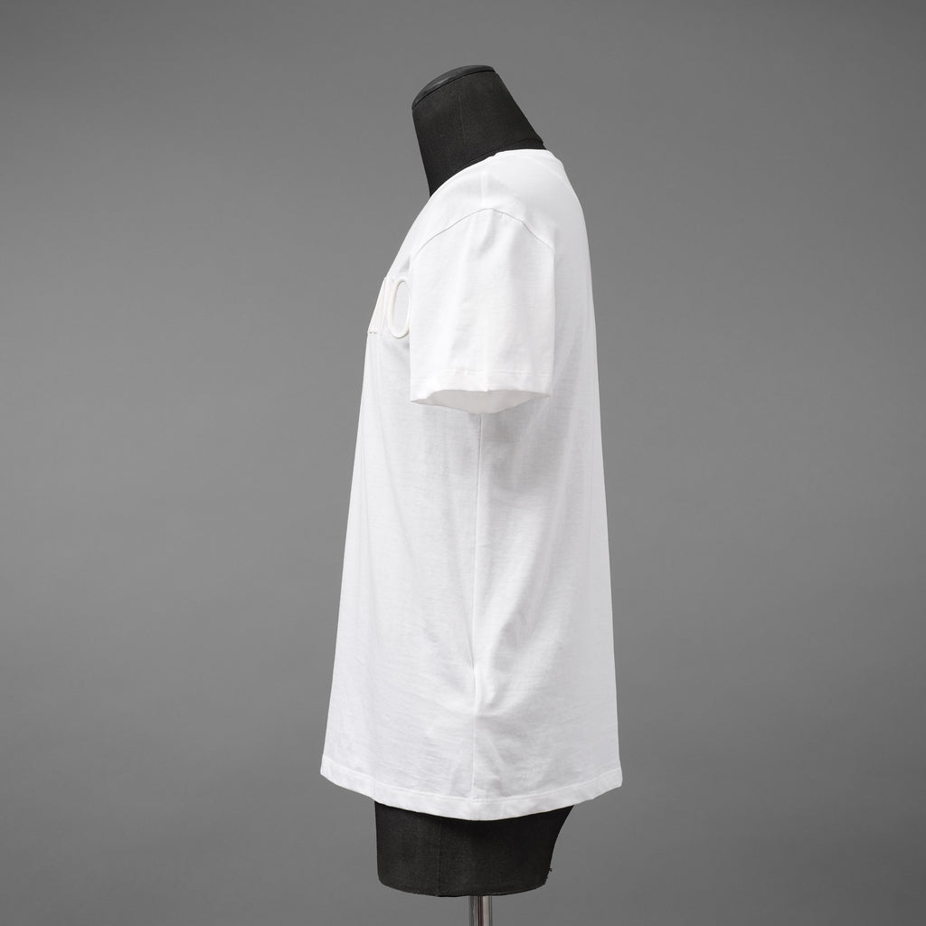 VALENTINO ヴァレンティノ / 22SS エンボス ロゴ 半袖Tシャツ / XB3MG16J6WU / size XXS (WHITE)