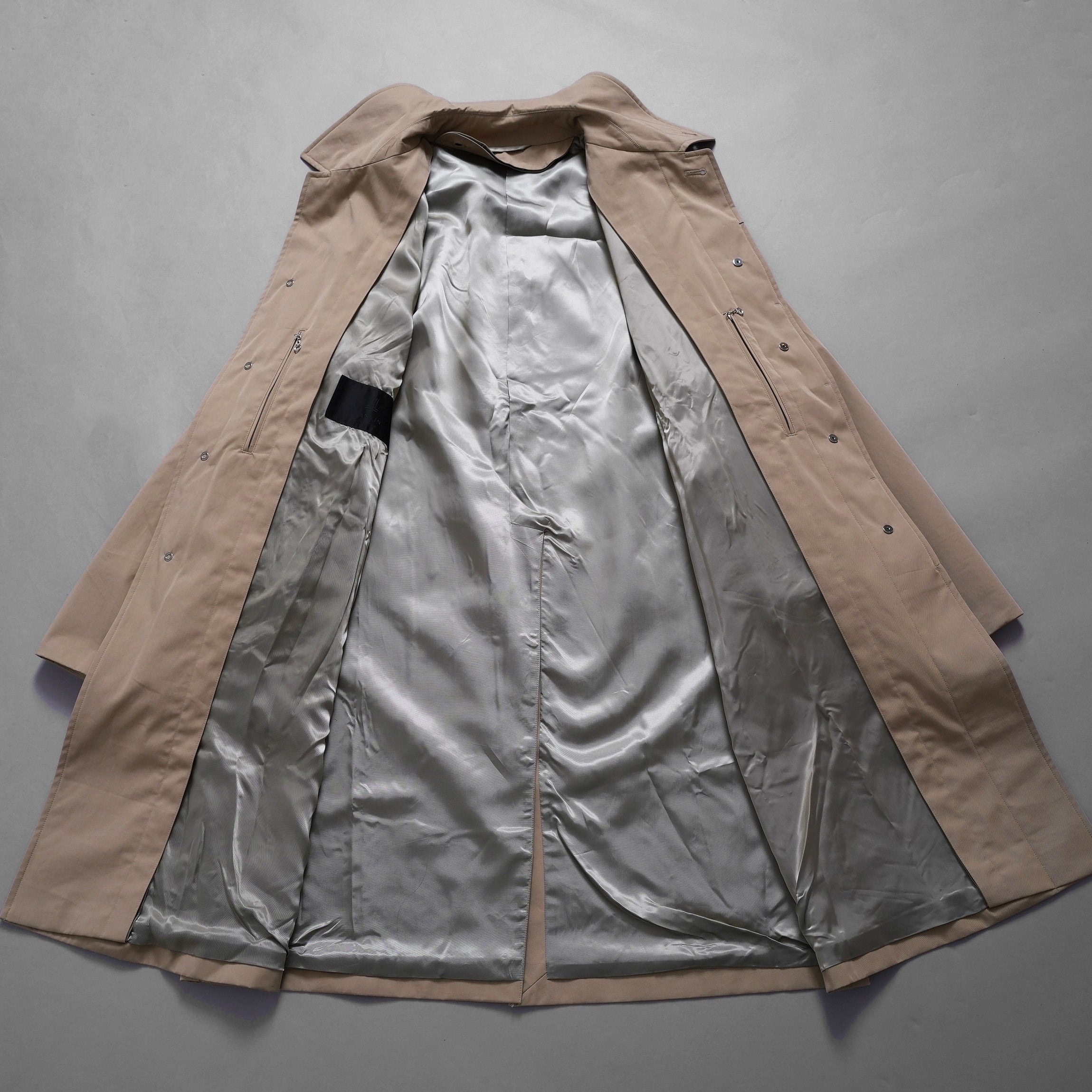 LANVIN COLLECTION ランバン コレクション  / 美品 24AW JACQUES COAT ( COTTON BALMACAAN COAT ) ステンカラー コート/ LA-44001*-72895 / size 48 (BEIGE) 352043-in-ue