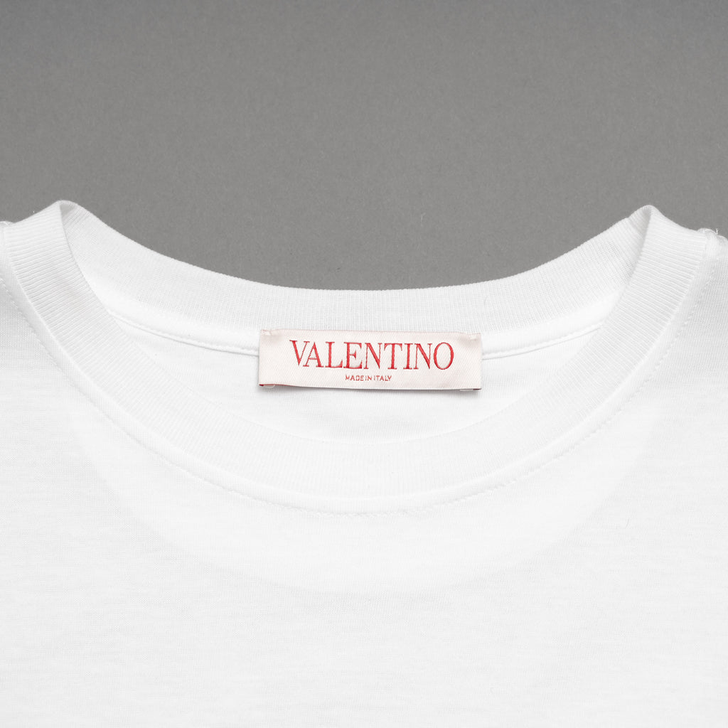 VALENTINO ヴァレンティノ / 22SS エンボス ロゴ 半袖Tシャツ / XB3MG16J6WU / size XXS (WHITE)