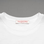 VALENTINO ヴァレンティノ / 22SS エンボス ロゴ 半袖Tシャツ / XB3MG16J6WU / size XXS (WHITE)
