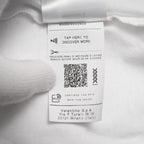 VALENTINO ヴァレンティノ / 22SS エンボス ロゴ 半袖Tシャツ / XB3MG16J6WU / size XXS (WHITE)