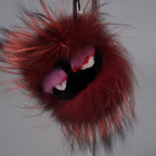 FENDI フェンディ / 美品 バッグ バグズ Bag Bugs モンスター ファーチャーム アクセサリー / RED 352041-izm