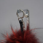 FENDI フェンディ / 美品 バッグ バグズ Bag Bugs モンスター ファーチャーム アクセサリー / RED 352041-izm