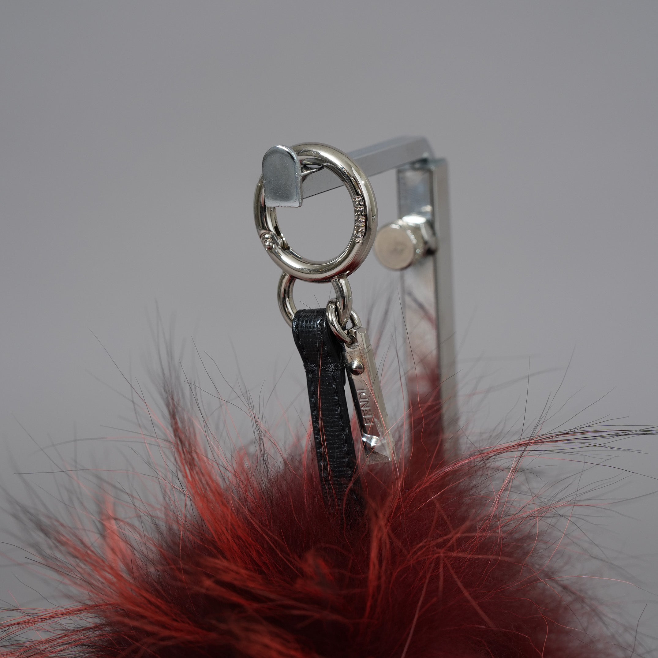 FENDI フェンディ / 美品 バッグ バグズ Bag Bugs モンスター ファーチャーム アクセサリー / RED 352041-izm