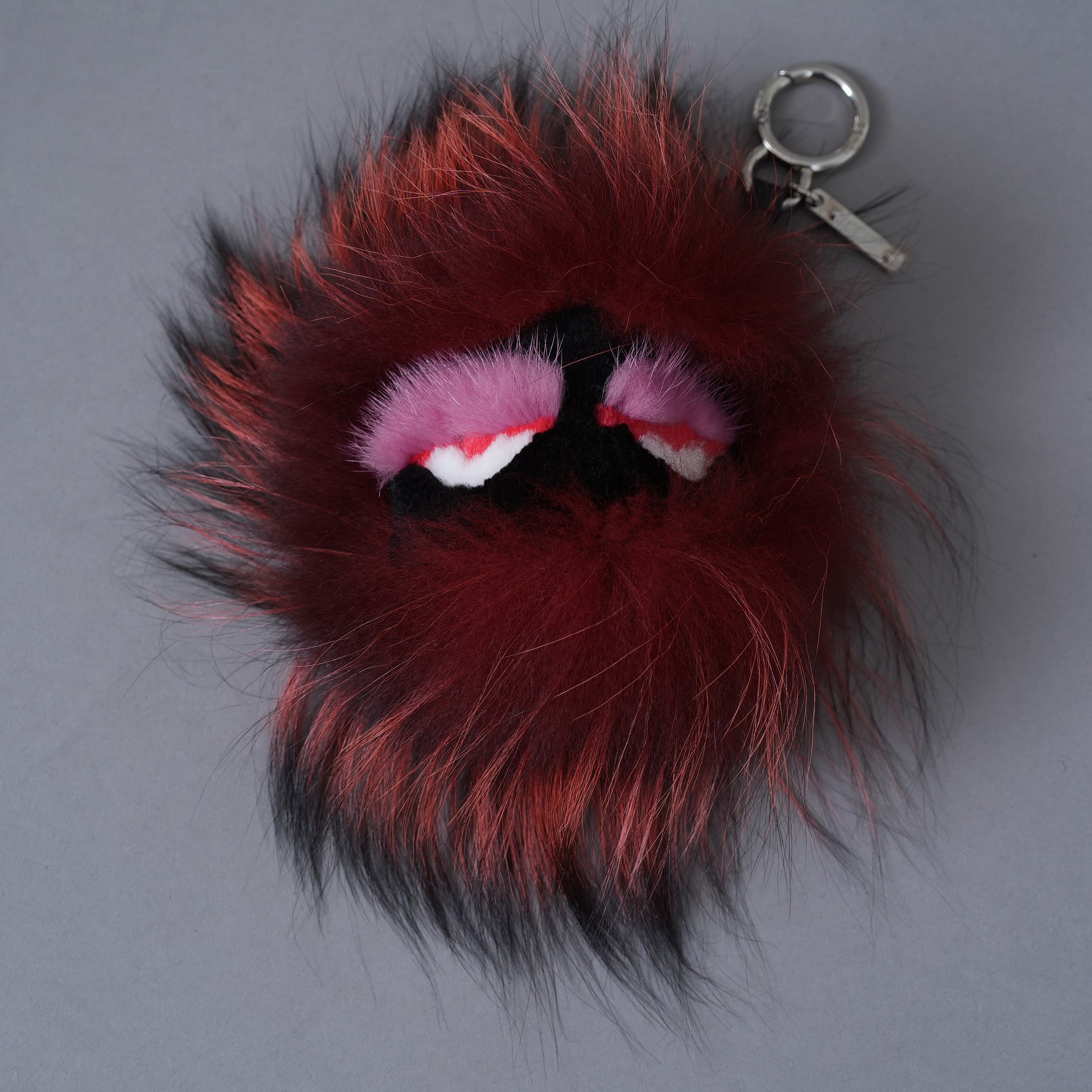 FENDI フェンディ / 美品 バッグ バグズ Bag Bugs モンスター ファーチャーム アクセサリー / RED 352041-izm