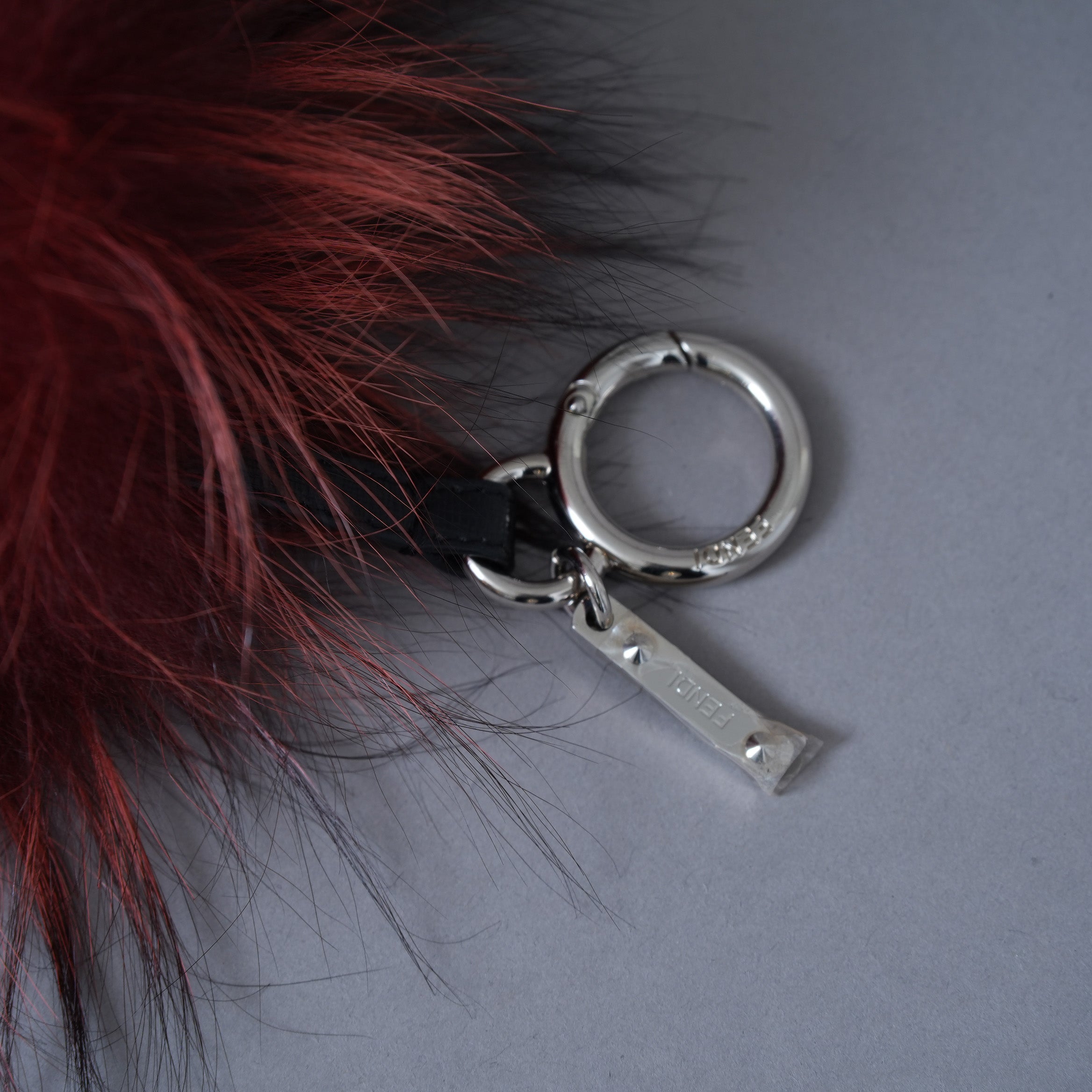 FENDI フェンディ / 美品 バッグ バグズ Bag Bugs モンスター ファーチャーム アクセサリー / RED 352041-izm