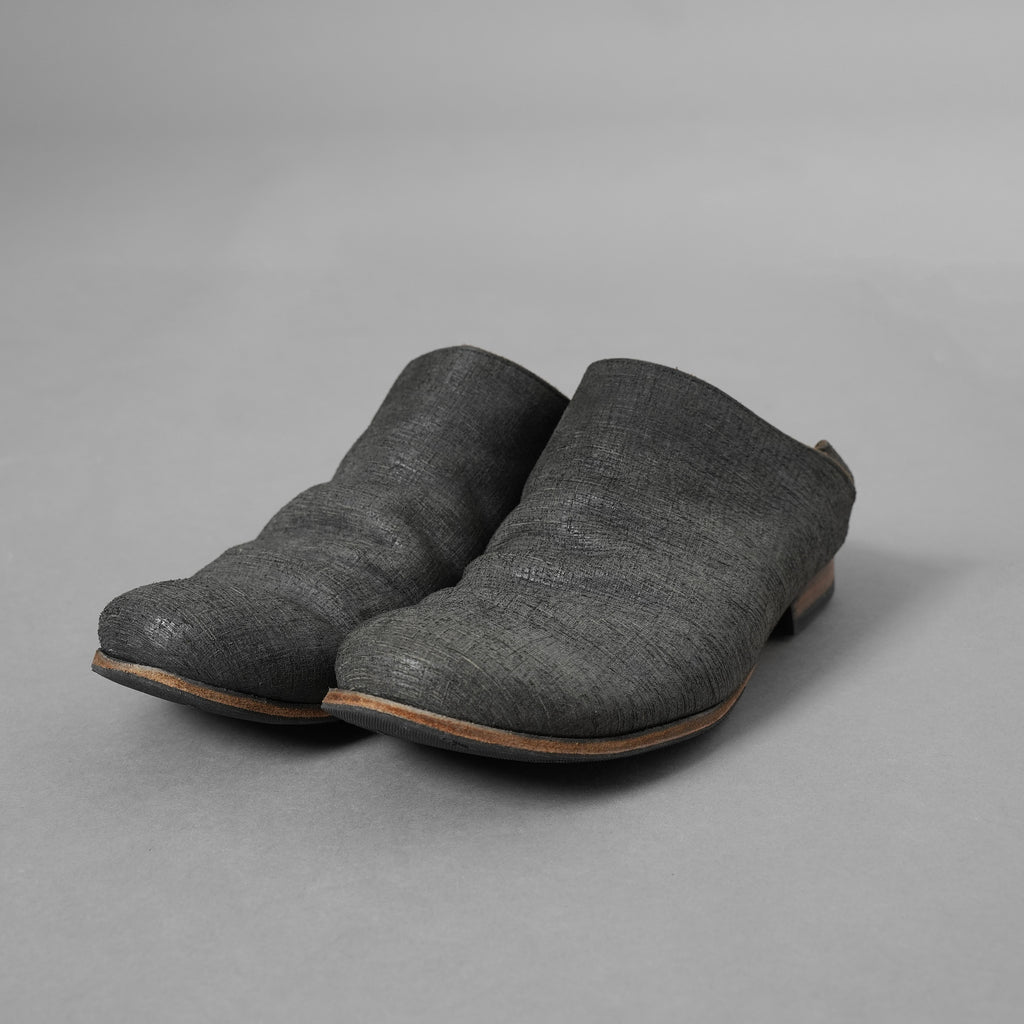 Portaille ポルタユ / 19AW Portaille exclusive Babouche Slipon Shoes BABELE by TEMPESTI  PIOMBO スリッポン シューズ / M31LO-L3MC / size 41 (NERO) 352046-ymu