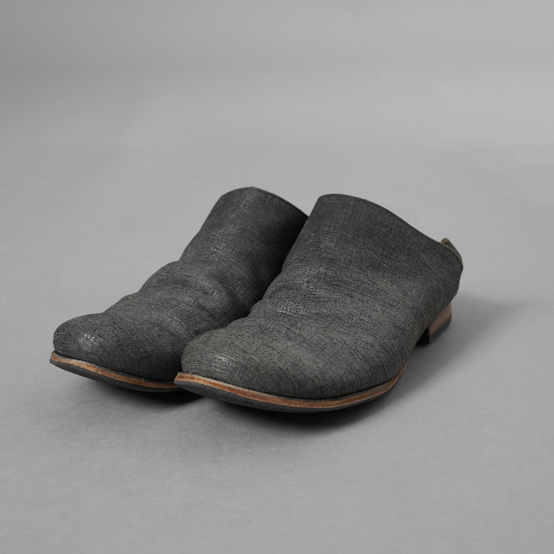Portaille ポルタユ / 19AW Portaille exclusive Babouche Slipon Shoes BABELE by TEMPESTI  PIOMBO スリッポン シューズ / M31LO-L3MC / size 41 (NERO) 352046-ymu