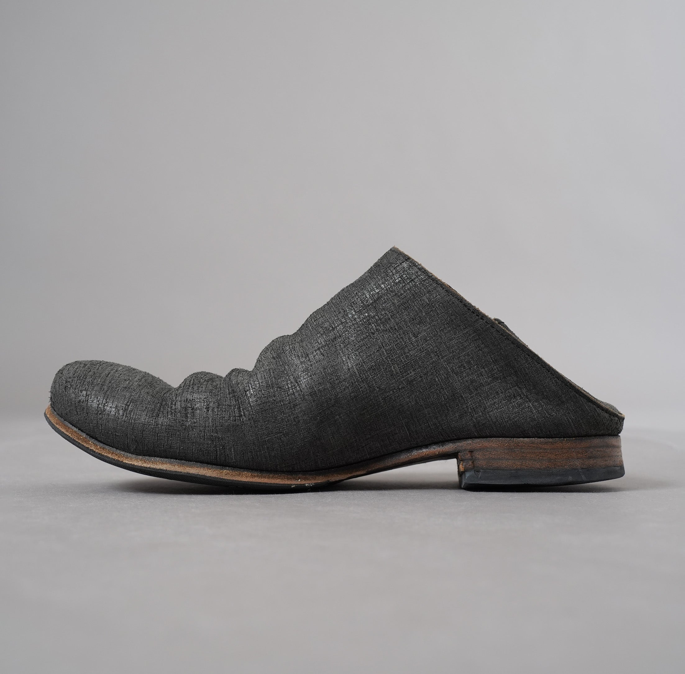 Portaille ポルタユ / 19AW Portaille exclusive Babouche Slipon Shoes BABELE by TEMPESTI  PIOMBO スリッポン シューズ / M31LO-L3MC / size 41 (NERO) 352046-ymu