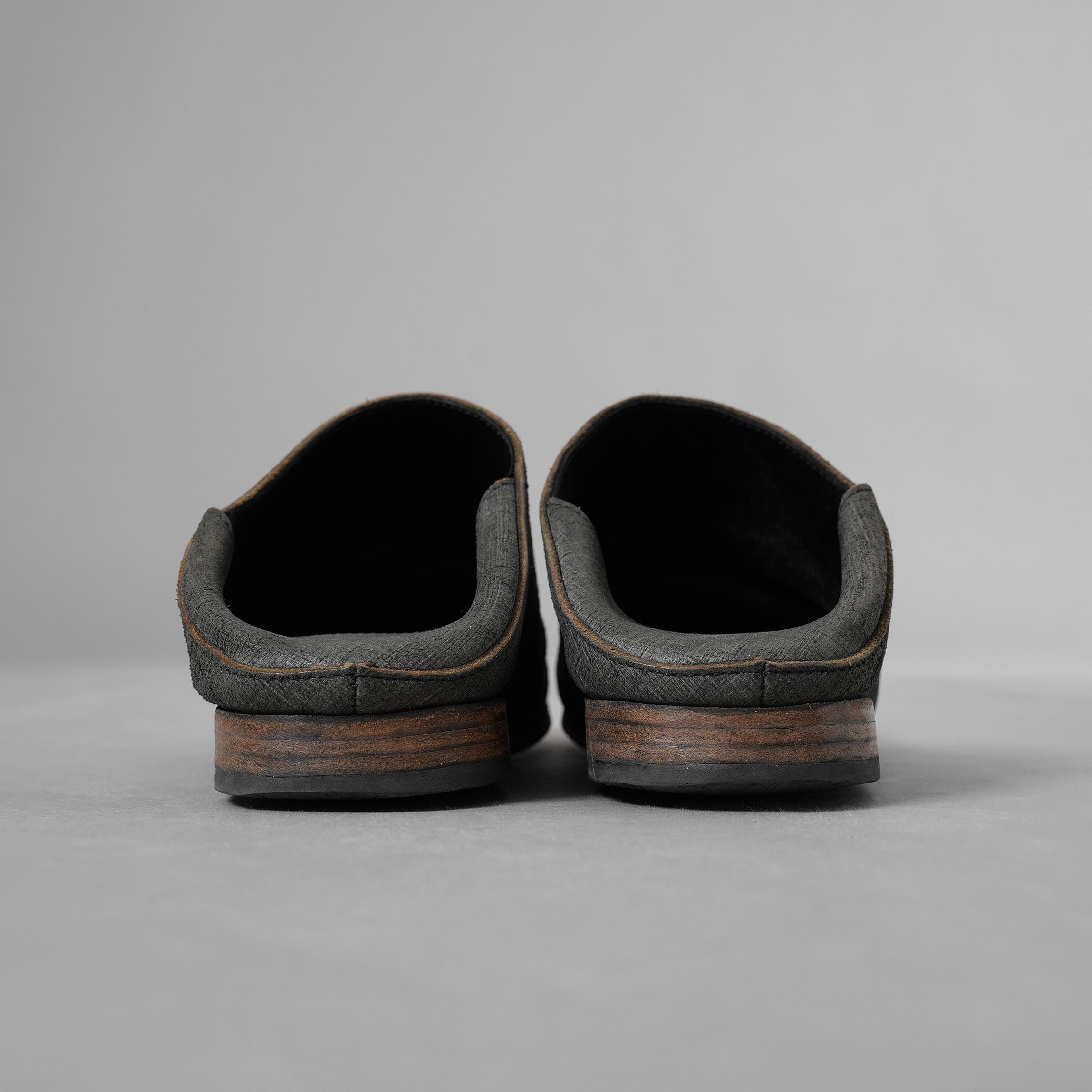 Portaille ポルタユ / 19AW Portaille exclusive Babouche Slipon Shoes BABELE by TEMPESTI  PIOMBO スリッポン シューズ / M31LO-L3MC / size 41 (NERO) 352046-ymu