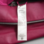 RICK OWENS リックオウエンス / 美品 23SS EDFU / Brad Leather Jacket レザージャケット / RU01C4766-LC / size 48 (FUCHSIA)