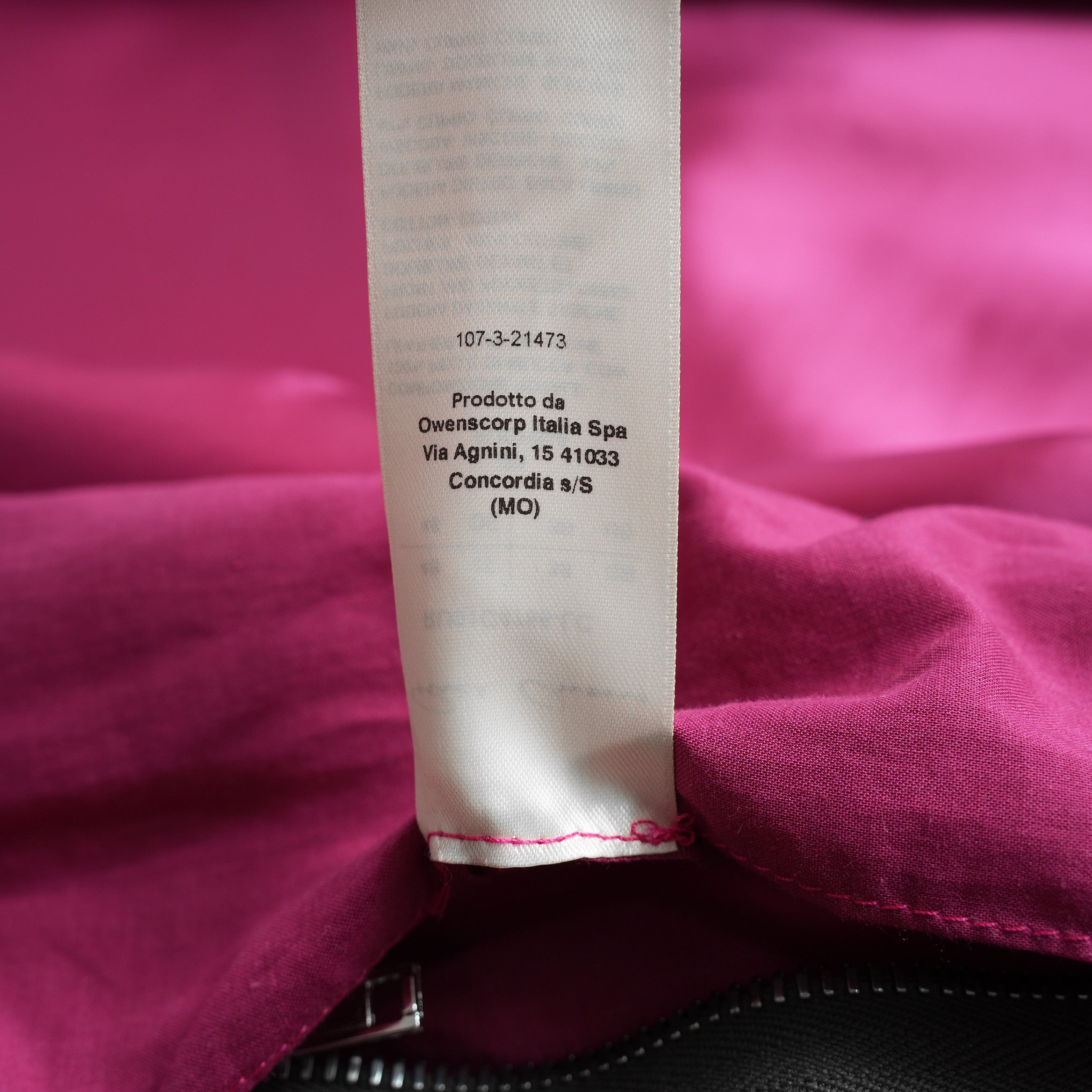 RICK OWENS リックオウエンス / 美品 23SS EDFU / Brad Leather Jacket レザージャケット / RU01C4766-LC / size 48 (FUCHSIA)