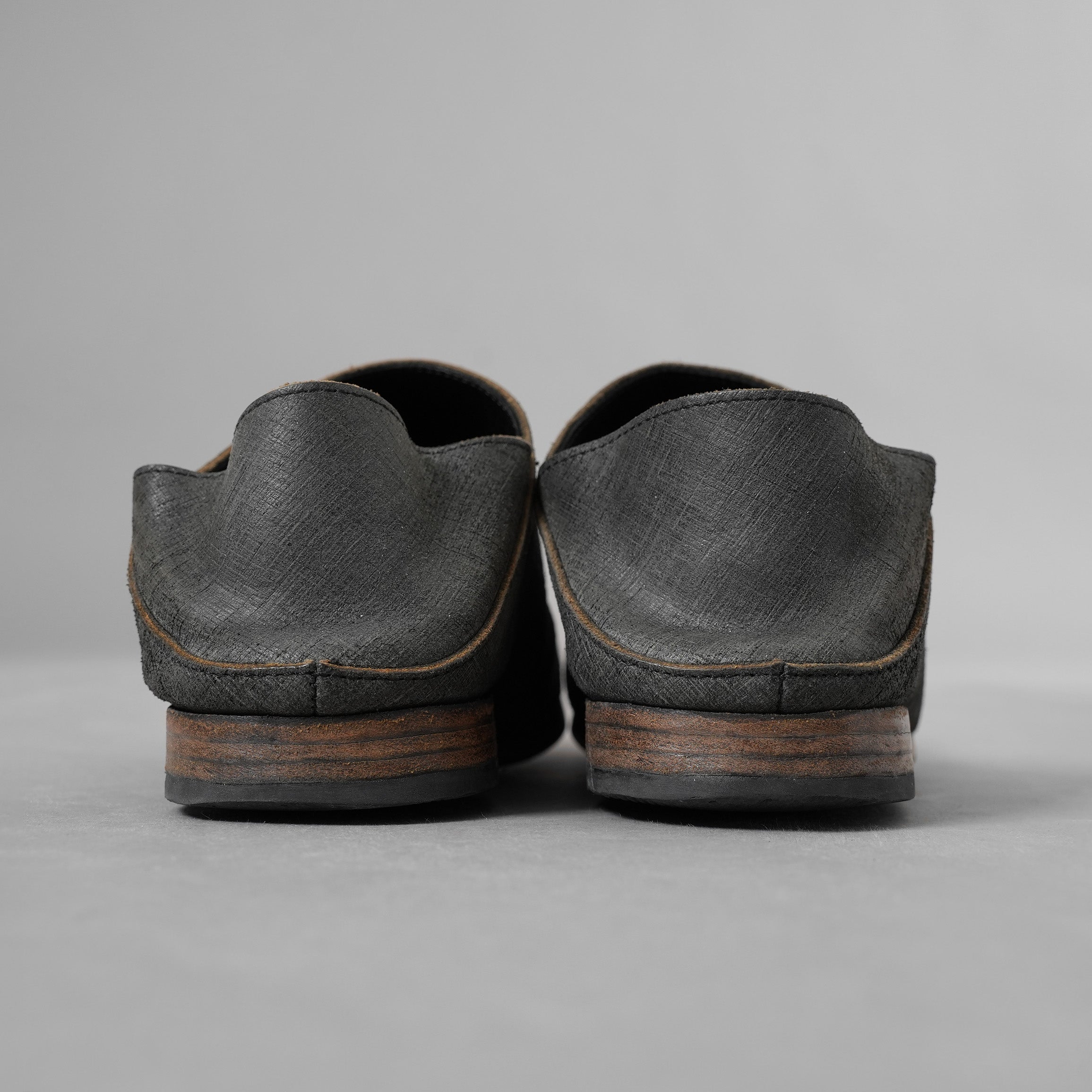 Portaille ポルタユ / 19AW Portaille exclusive Babouche Slipon Shoes BABELE by TEMPESTI  PIOMBO スリッポン シューズ / M31LO-L3MC / size 41 (NERO) 352046-ymu