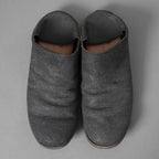 Portaille ポルタユ / 19AW Portaille exclusive Babouche Slipon Shoes BABELE by TEMPESTI  PIOMBO スリッポン シューズ / M31LO-L3MC / size 41 (NERO) 352046-ymu