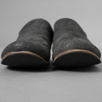 Portaille ポルタユ / 19AW Portaille exclusive Babouche Slipon Shoes BABELE by TEMPESTI  PIOMBO スリッポン シューズ / M31LO-L3MC / size 41 (NERO) 352046-ymu