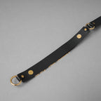 FENDACE フェンダーチェ FENDI x VERSACE コラボ  / 2022年 ロゴ レザー ベルト / 1006694-1A04584_1B00F (BLACK)