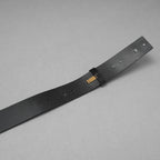 FENDACE フェンダーチェ FENDI x VERSACE コラボ  / 2022年 ロゴ レザー ベルト / 1006694-1A04584_1B00F (BLACK)