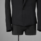 新品 kiryuyrik キリュウキリュウ / 25SS Short Jacket ショートジャケット アウター / KT-HJ06-102 / size M (BLACK) 123010-alm