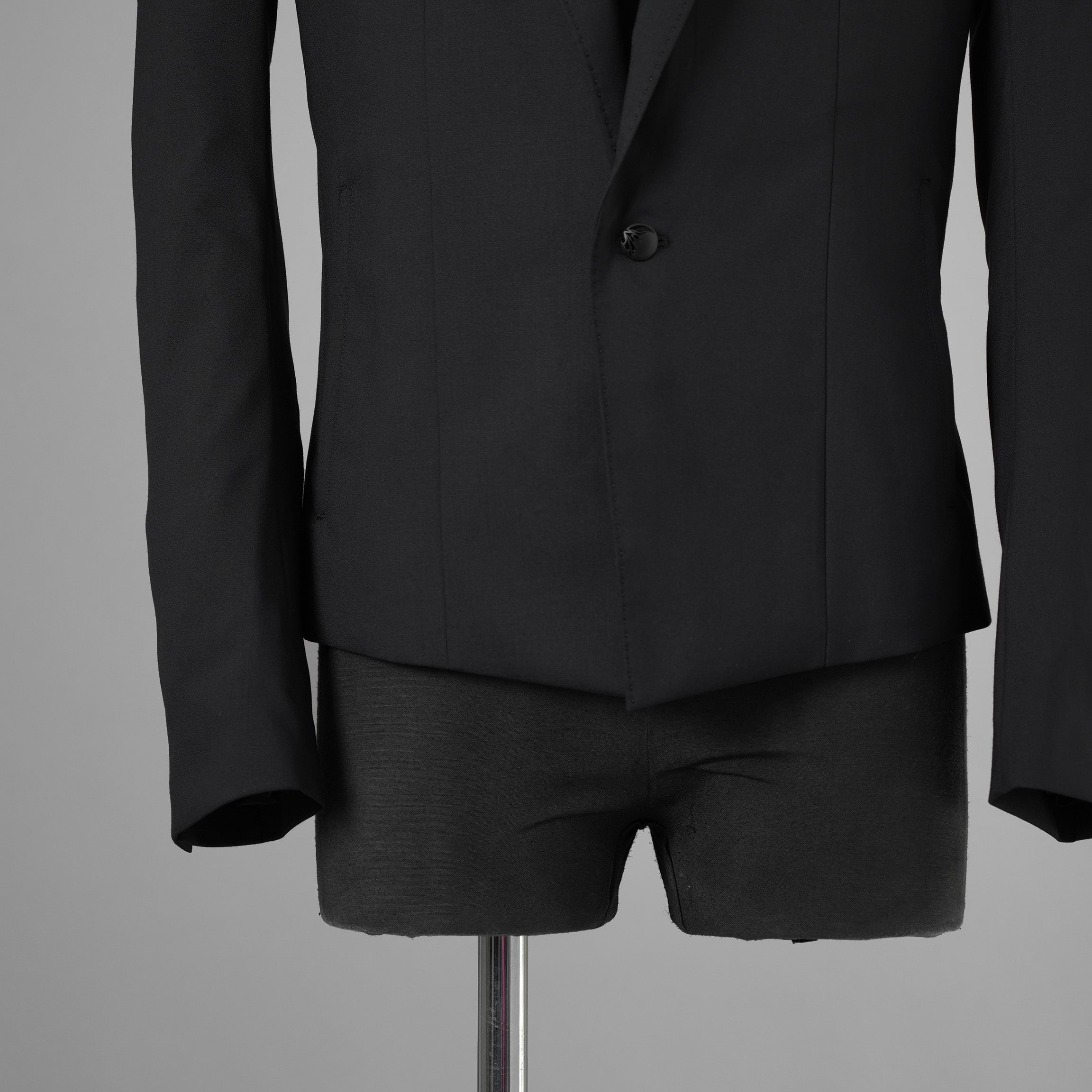 新品 kiryuyrik キリュウキリュウ / 25SS Short Jacket ショートジャケット アウター / KT-HJ06-102 / size M (BLACK) 123010-alm