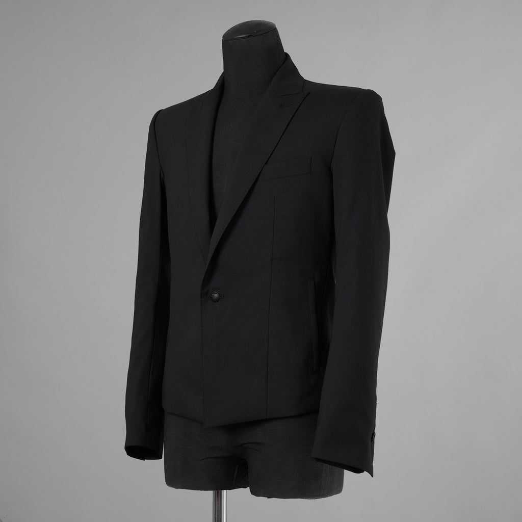 新品 kiryuyrik キリュウキリュウ / 25SS Short Jacket ショートジャケット アウター / KT-HJ06-102 / size M (BLACK) 123010-alm